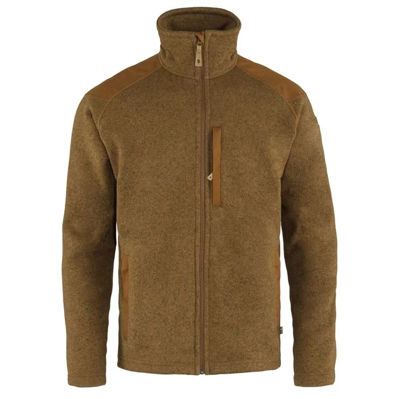 Fjallraven F81328-230 Buck Fleece, Men, Chestnut, S