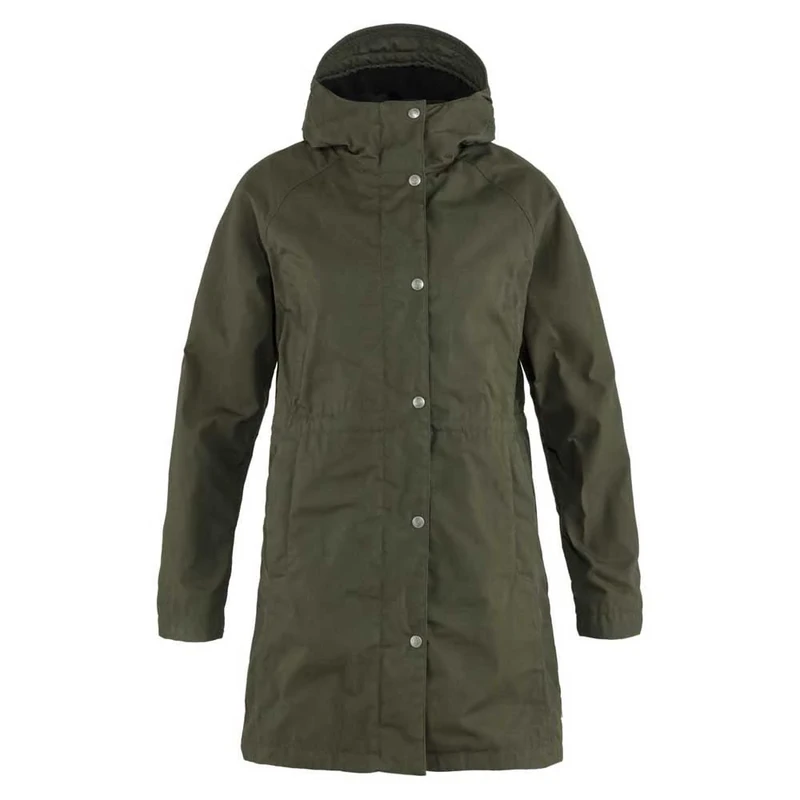 Fjällräven F84122-662 Karla Hydratic Jacket, Women, Deep Forest, XL