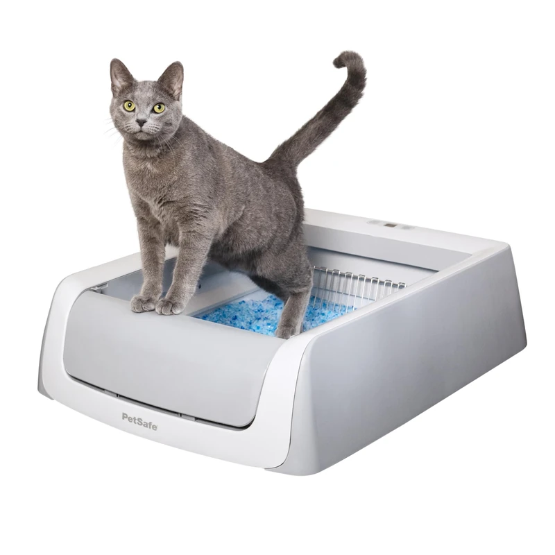 PetSafe ScoopFree Self-Cleaning Cat Litter Box, Second Generation - No Scooping, Superior Odour Control, Health Monitoring