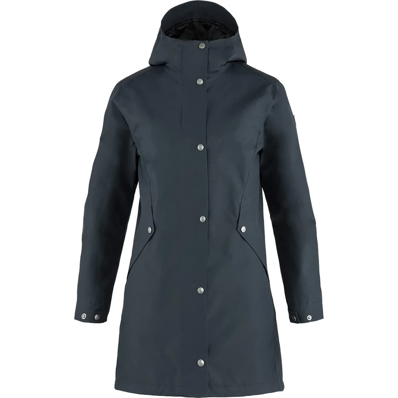 Fjällräven F84131-555 Visby 3 in 1 Jacket, Women, Dark Navy, XXS