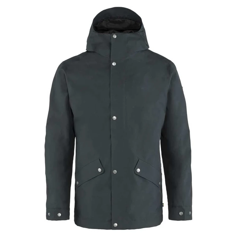 Fjällräven F84130-555 Visby 3 in 1 Jacket, Men, Dark Navy, XXL