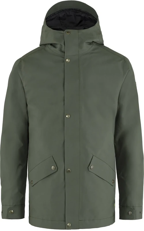 Fjällräven F84130-662 Visby 3 in 1 Jacket, Men, Deep Forest, XS