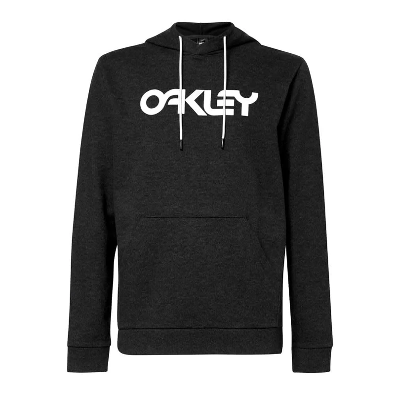 Oakley Men's B1B Pullover Hoodie 2.0, Black/White, Medium