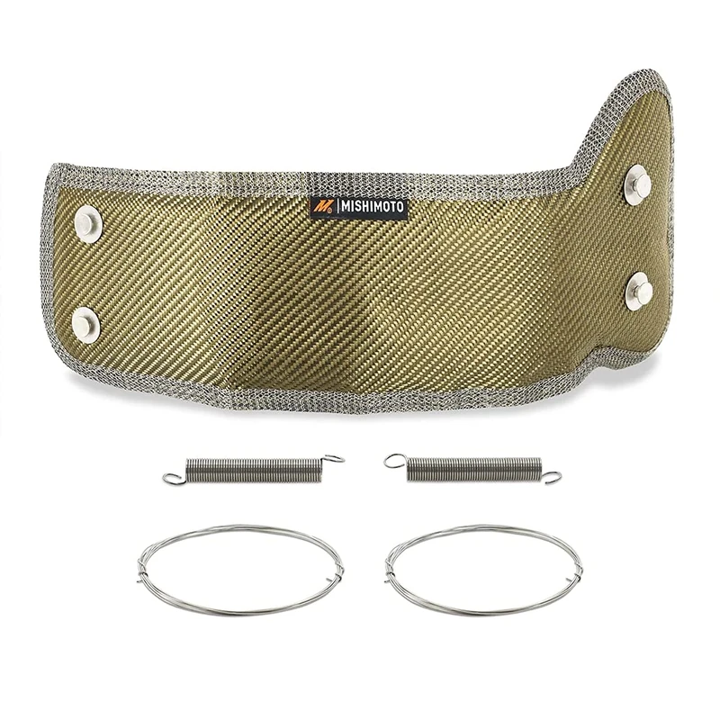 Mishimoto MMTB-WRX-01 Titanium Turbo Blanket, Compatible With Subaru WRX 2001-2014 / STI 2004-2017 - Image 1