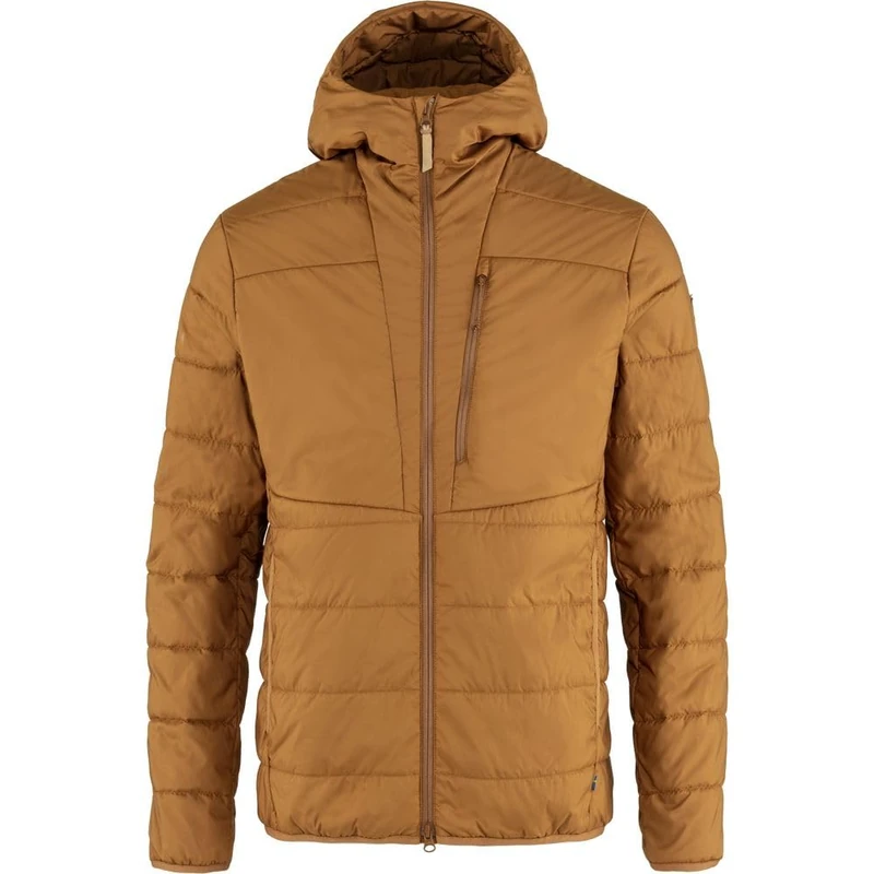 Fjällräven F82413-230 Keb Padded Hooded-Jacket Men, Chestnut, M