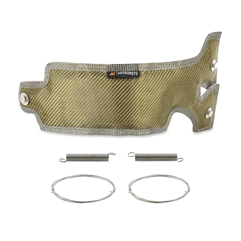 Mishimoto MMTB-CIV-16 Titanium Turbo Blanket, Compatible With Honda Civic 1.5T 2016+ - Image 1