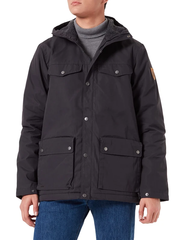 Fjällräven F87122-030 Greenland Winter Jacket, Men, Dark Grey, XL