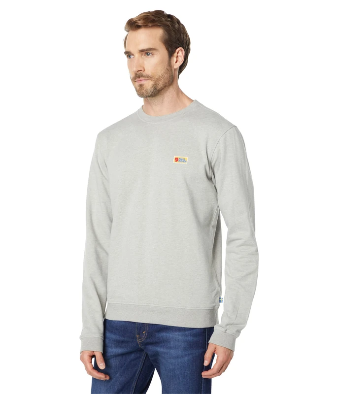 Fjällräven F87316-020-999 Vardag Sweater, Men, Grey-Melange, XL