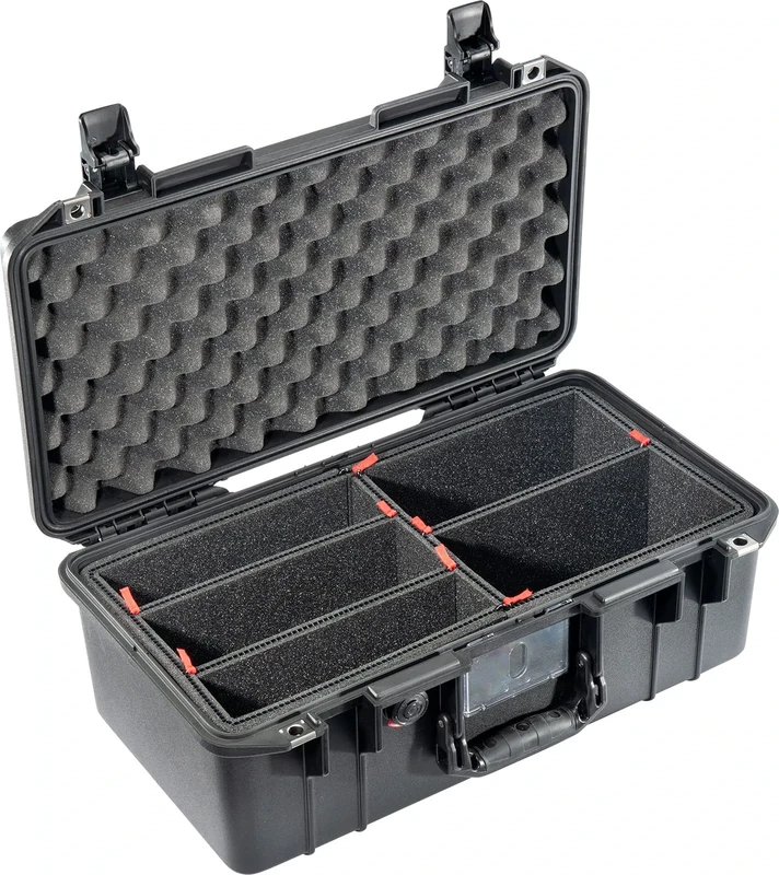 Peli 1506 TrekPak Divider Set, Original Air Case Accessory, Compatible Air 1506, Colour: Black