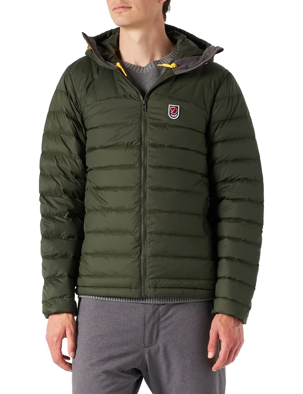Fjallraven 86121-662 Expedition Pack Down Hoodie M Jacket Men's Deep Forest Size XS