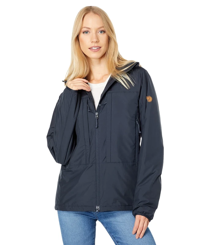 Fjällräven F86400-555 Keb Wool Padded Jacket, Women, Dark Navy, M