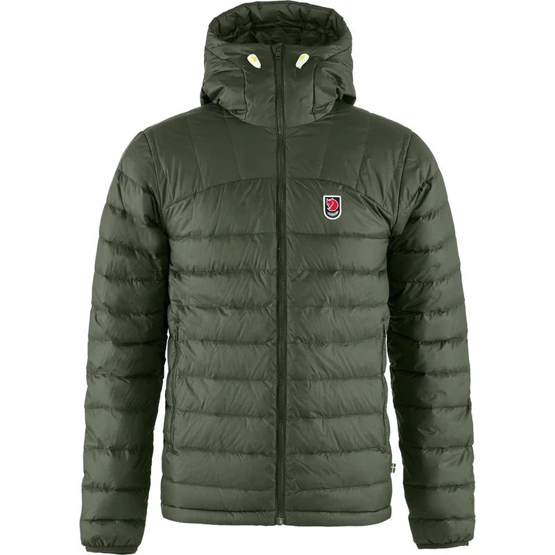 Fjällräven F86121-662 Expedition Pack Down Hooded-Jacket Men, Deep Forest, L