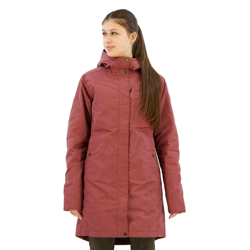 Fjällräven F89644-410 Kiruna Padded Parka Jacket, Women, Mesa Purple, XL