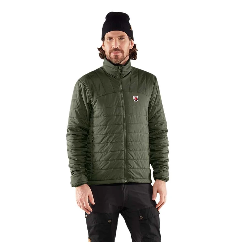 Fjallraven Men's Expedition X-Latt Jacket - Deep Forest, L