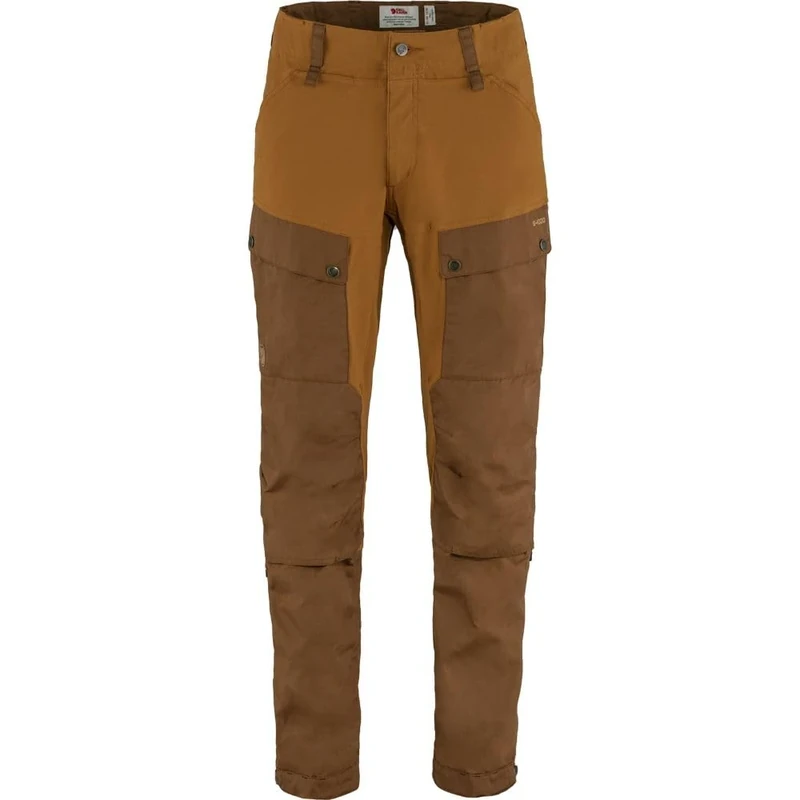 Fjällräven F85656-248-230 Keb Trousers, Men, Long, Timber Brown/Chestnut, 50