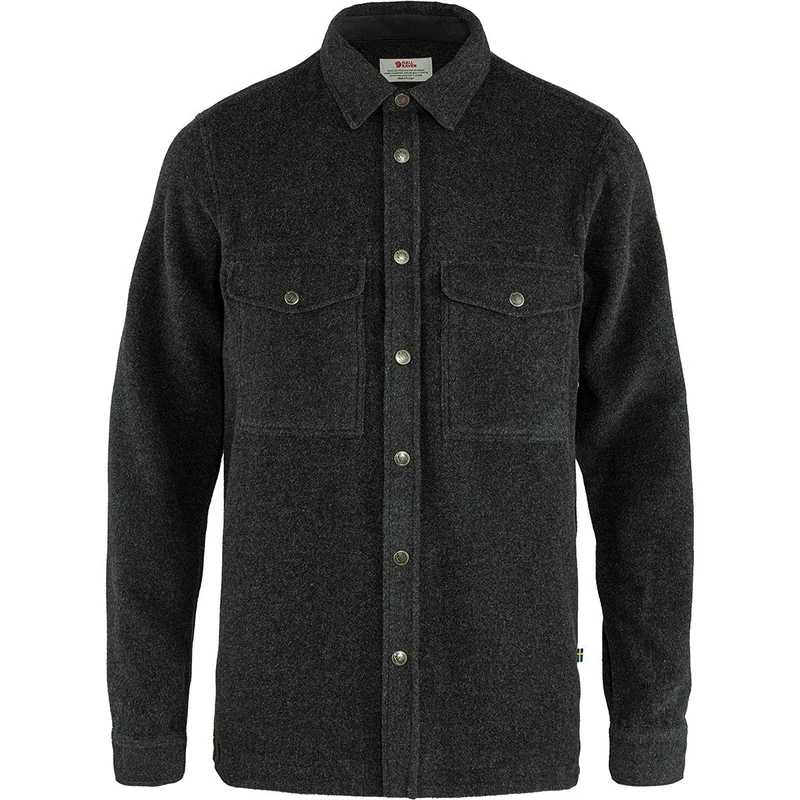 Fjällräven F90654-030 Canada Shirt Solid, Men, Dark Grey, XXL