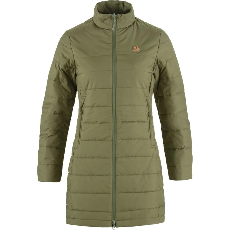 FJALLRAVEN F87018-620 Kiruna Liner Parka W Green L