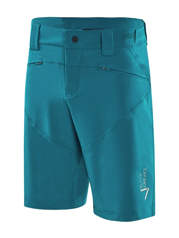 Black Crevice Herren MTB Hose Shorts,