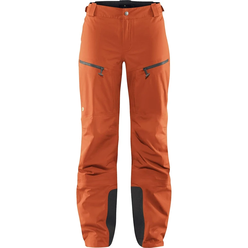 Fjällräven F86632-208 Bergtagen Eco-Shell Trousers, Women, Hokkaido Orange, 42