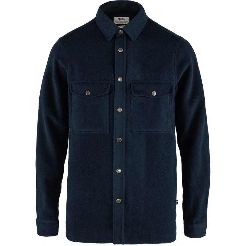 Fjällräven F90654-575 Canada Shirt Solid, Men, Night Sky, XXL