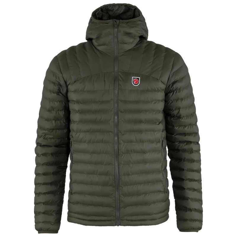 Fjällräven F86119-662 Expedition Lätt Hooded-Jacket Men, Deep Forest, S