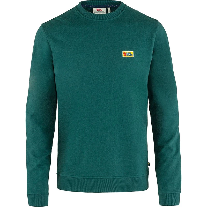 Fjällräven F87316-667 Vardag Sweater, Men, Arctic Green, XS