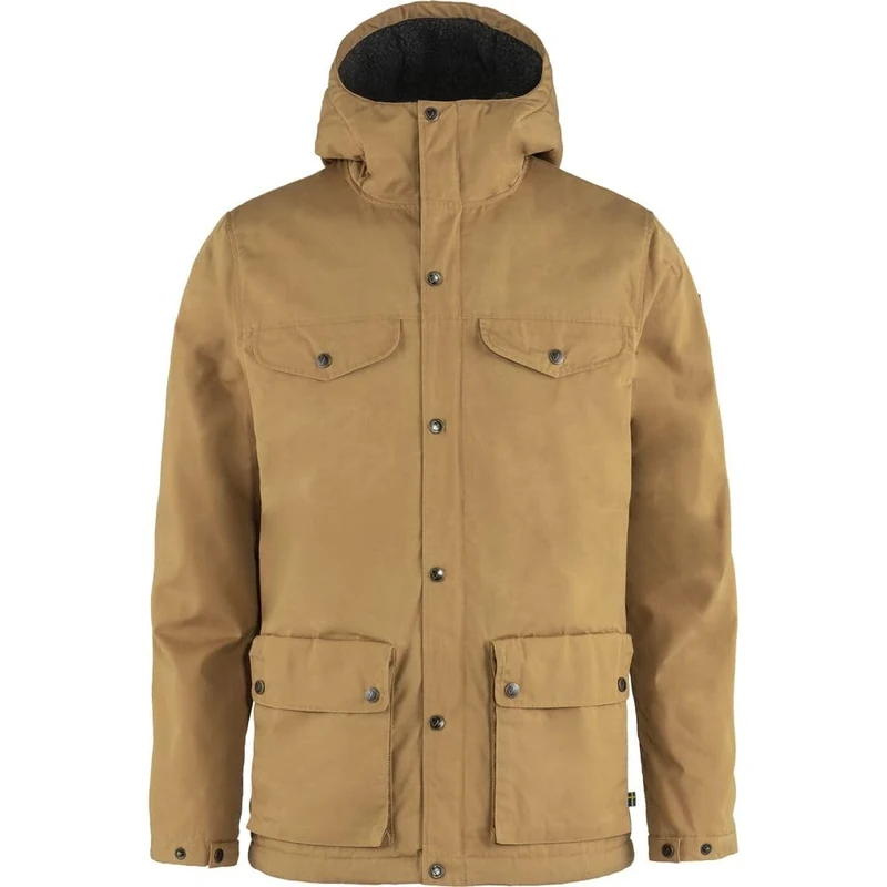 Fjällräven F87122-232 Greenland Winter Jacket, Men, Buckwheat Brown, S