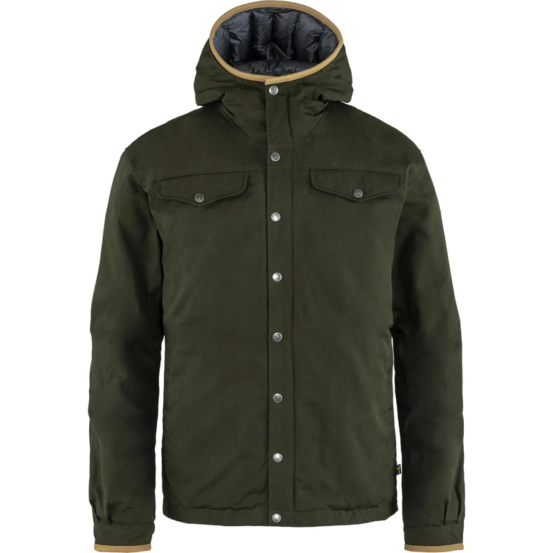 Fjällräven F87021-662 Greenland No. 1 Down Jacket, Men, Deep Forest, XXL