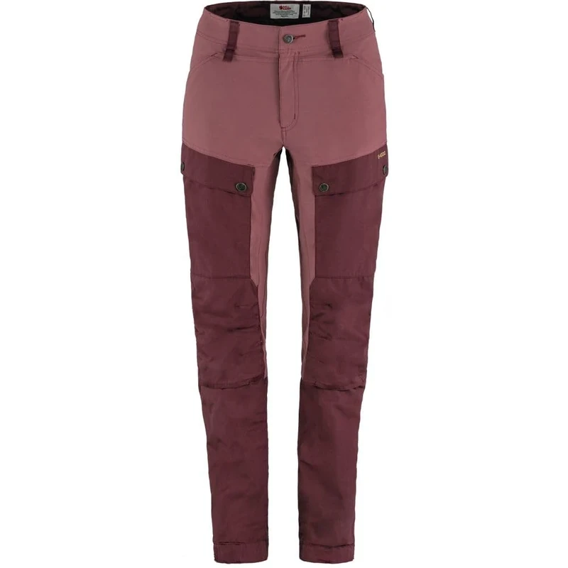 Fjällräven F89852S-357-410 Keb Trousers Curved, Women, Short, Port/Mesa Purple, 48 - Image 1