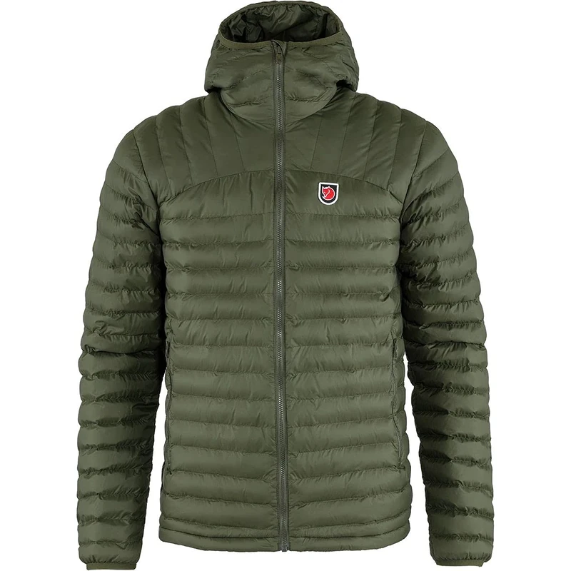 Fjällräven F86119-662 Expedition Lätt Hooded-Jacket Men, Deep Forest, XS
