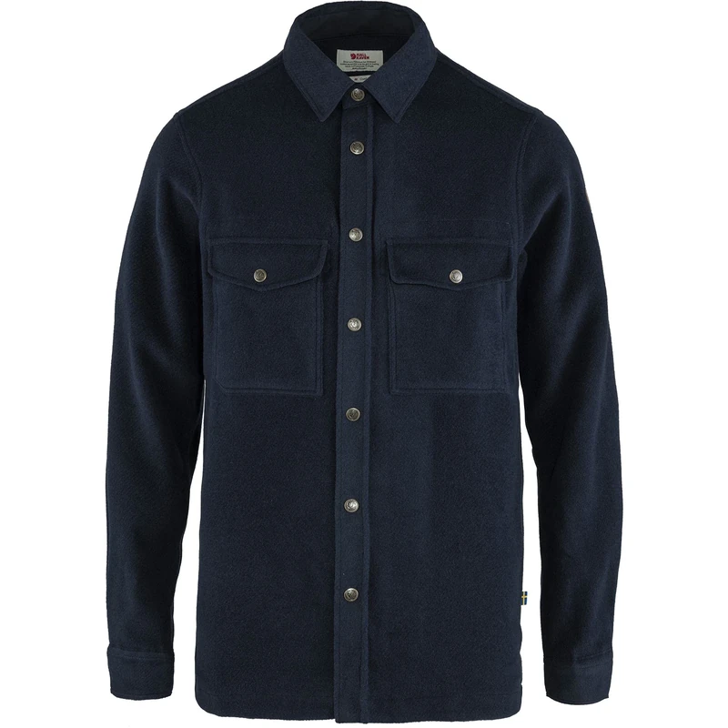 Fjällräven F90654-575 Canada Shirt Solid, Men, Night Sky, XS