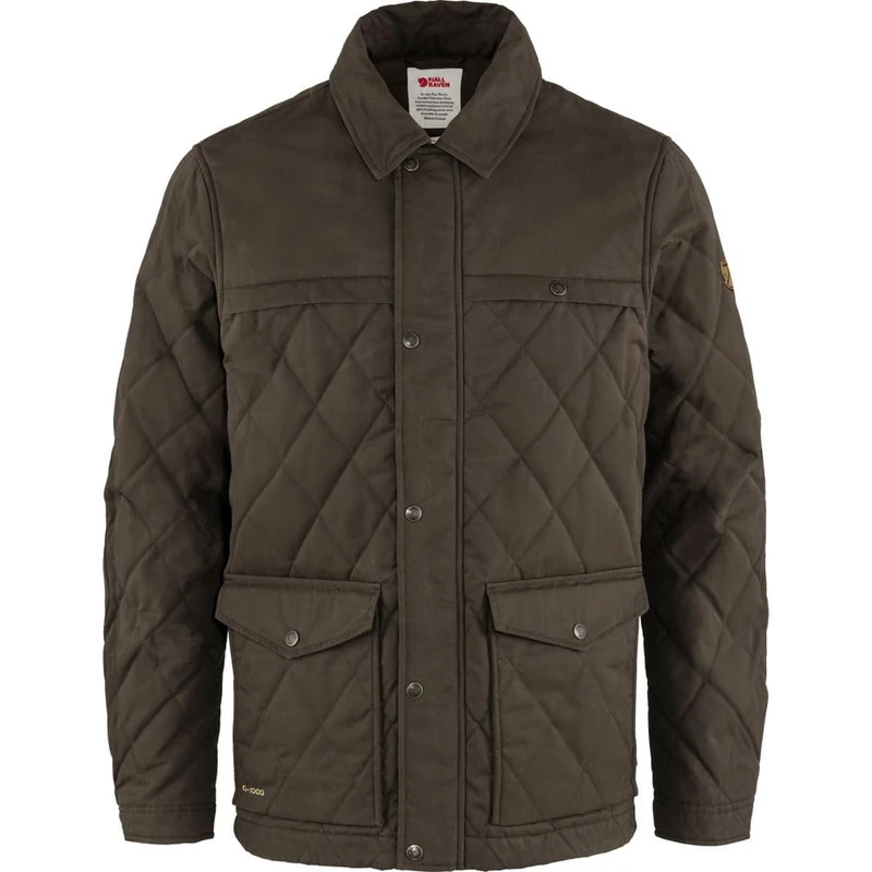Fjallraven Ovik Wool Padded Jacket - Dark Olive - Men's L