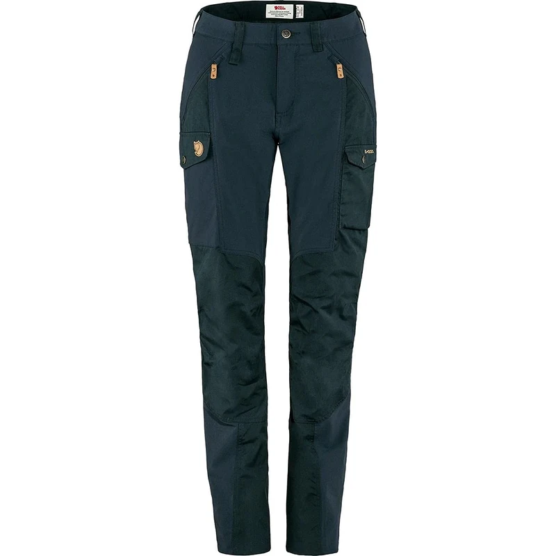 Fjällräven F89638-555 Nikka Trousers Curved, Women, Dark Navy, 34
