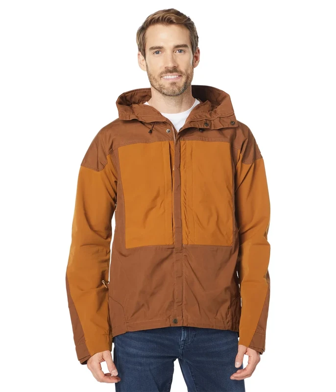 Fjällräven F87211-248-230 Keb Jacket, Men, Timber Brown/Chestnut, XS