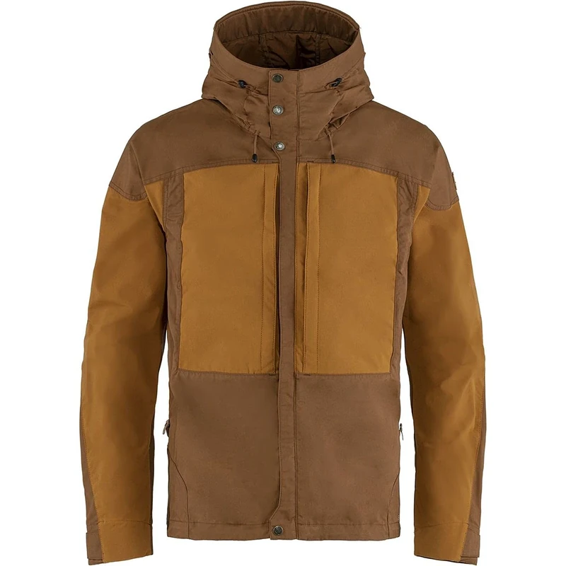FJÄLLRÄVEN Men's F87211-248-230 Keb Jacket, Timber Brown/Chestnut, M, M