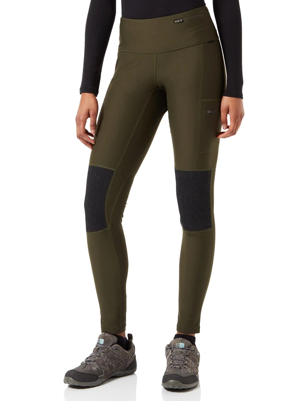 Fjällräven F89586-662 Abisko Trekking Tights, Women, Deep Forest, XL