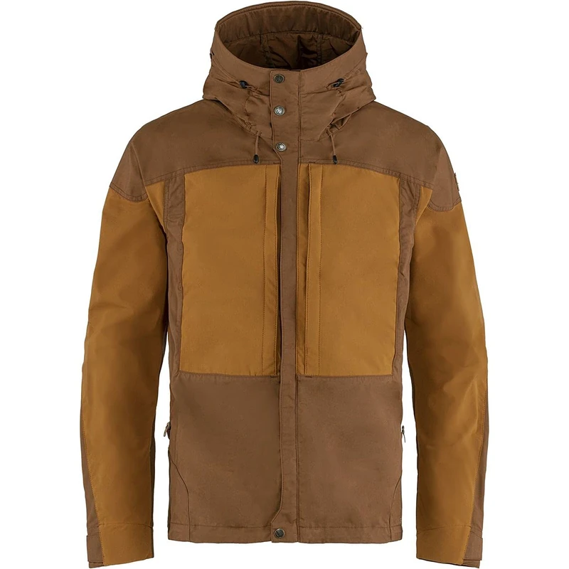 FJÄLLRÄVEN Men's M F87211-248-230 Keb Jacket, Timber Brown/Chestnut, L, L