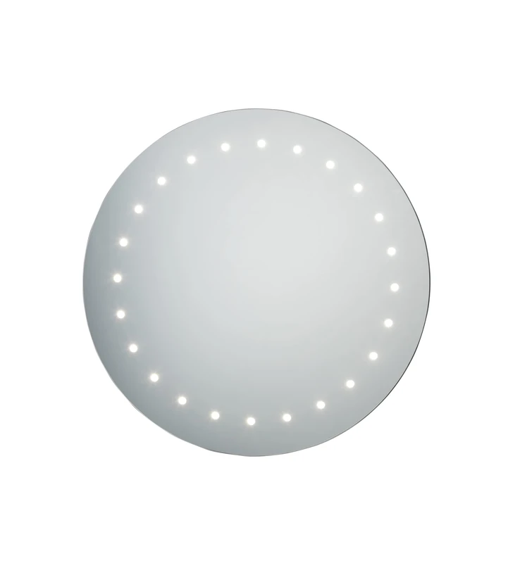 Knightsbridge 500mm LED Circular Bathroom Mirror