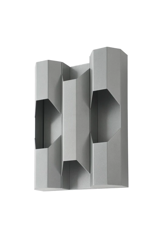 EGLO LED Indoor Wall Light Zinacua, 4 Light Wall Lamp Made of Silver Metal, Warm White Living Room and Hallway Lighting Fixture, Gu10 Socket