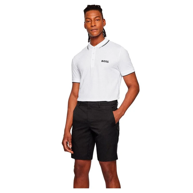 BOSS Men's Paddy Pro Polo Shirt, White100, XL