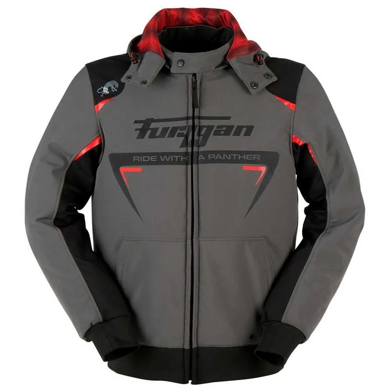 Furygan Men's Sektor Roadster-Motorbike Jacket-Removable Hood-All Seasons – Waterproof & Breathable Membrane-Sportwear & Urban-Warmth-Radical