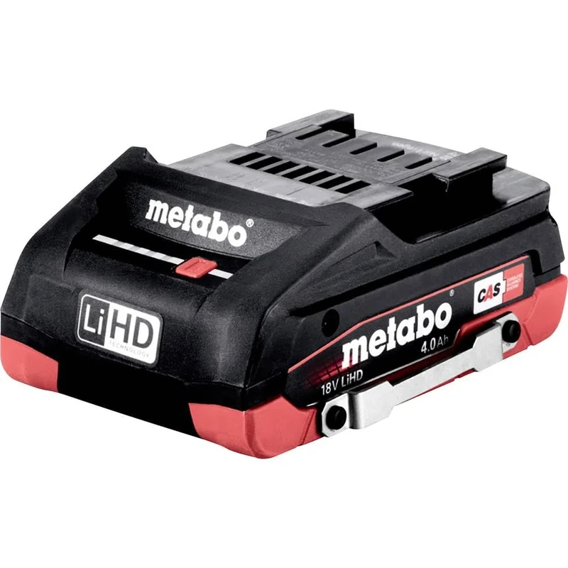 Metabo 624989000 Battery Pack with Safety Bar LiHD 18 V - 4.0 Ah Multi-Coloured