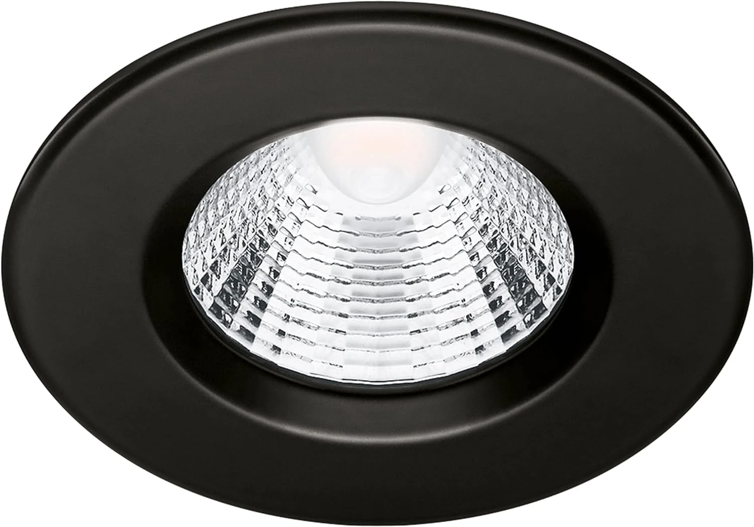 Philips LED Dive Bathroom Spotlight 27K 5.5W [Warm White - Black] IP651. for Wetroom, Bathroom and Kitchen Lighting