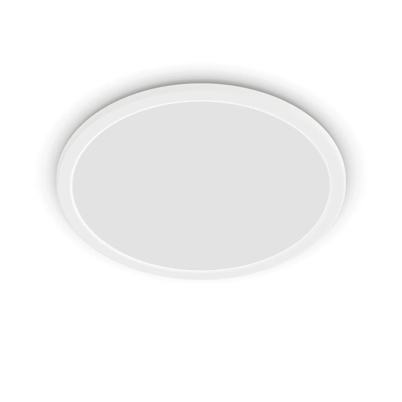 Philips LED Superslim Bathroom Ceiling Light 27K 15W, Warm White IP44. For Bathroom And Kitchen Lighting