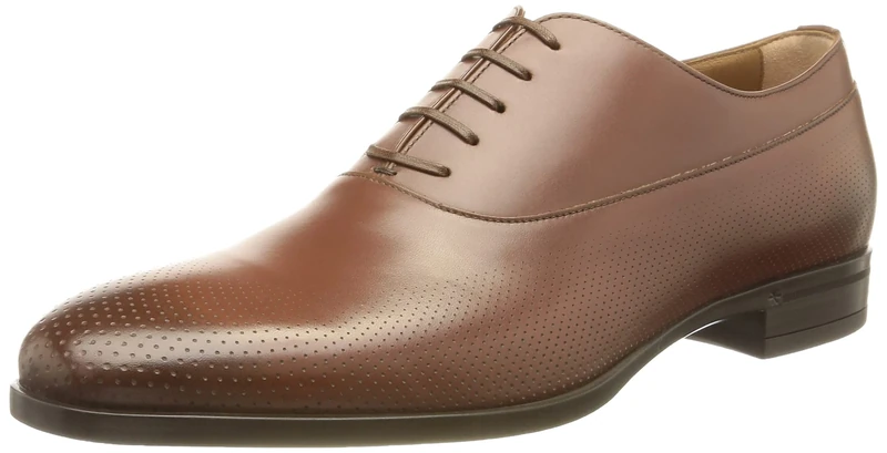 BOSS Men's Kensington_Oxfr_s22 Oxford, Open Brown247, 5.5 UK (39.5 EU)