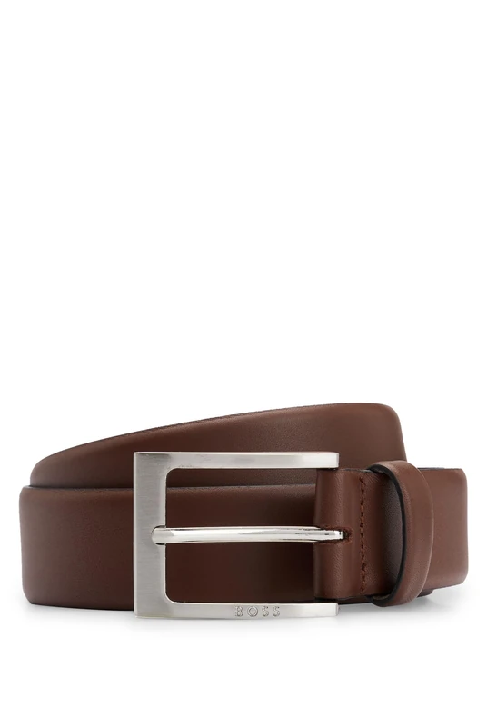 BOSS Men's Barnabie Belt, Medium Brown217, 90