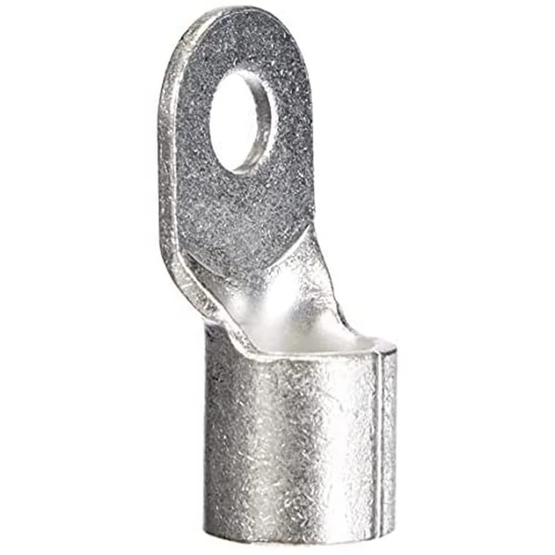 ERKO professional non-insulated ring terminals 50 pieces for M6 screws and wire size of 35 mm2, manufactured to DIN 46234 standard.