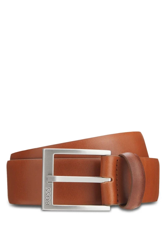BOSS Men's Erron_Sz35 Belt, Medium Brown214, 100