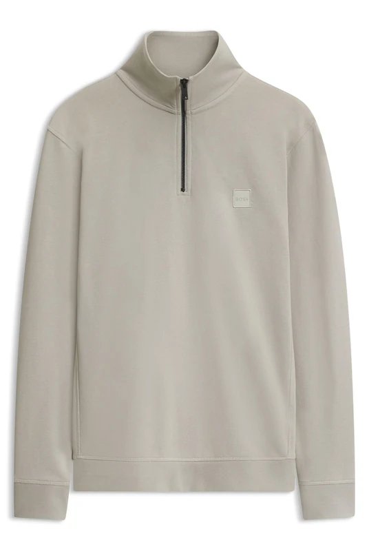 BOSS Men's Zetrust Sweatshirt, Light Beige271, M