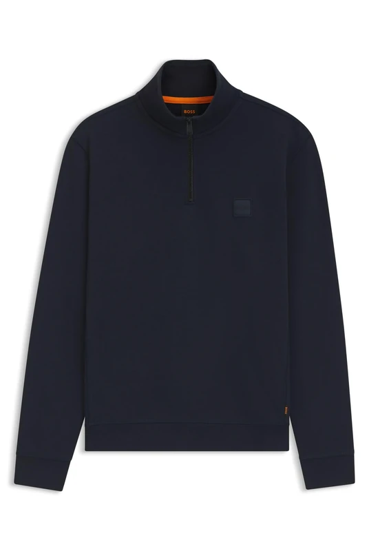 BOSS Men's Zetrust Sweatshirt, Dark Blue404, L